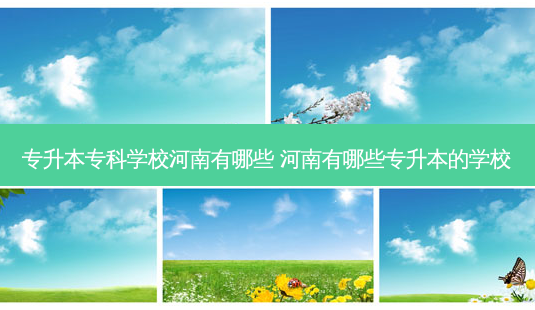专升本专科学校河南有哪些 河南有哪些专升本的学校 - 美培飞跃专升本