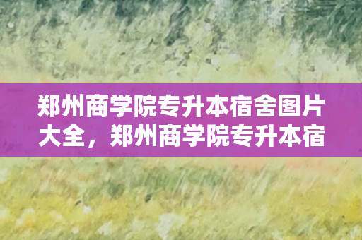 郑州商学院专升本宿舍图片大全，郑州商学院专升本宿舍图片真实