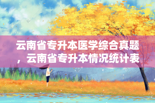 云南省专升本医学综合真题，云南省专升本情况统计表
