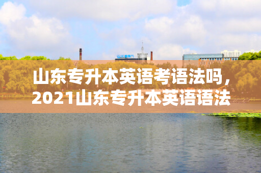 山东专升本英语考语法吗，2021山东专升本英语语法还用学吗
