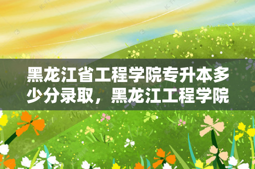 黑龙江省工程学院专升本多少分录取，黑龙江工程学院2020专升本招生计划