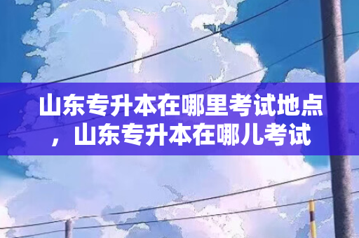 山东专升本在哪里考试地点，山东专升本在哪儿考试