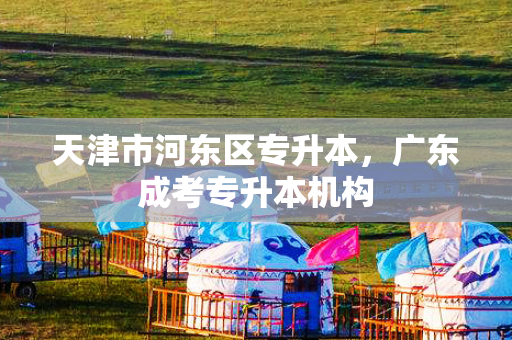 天津市河东区专升本，广东成考专升本机构