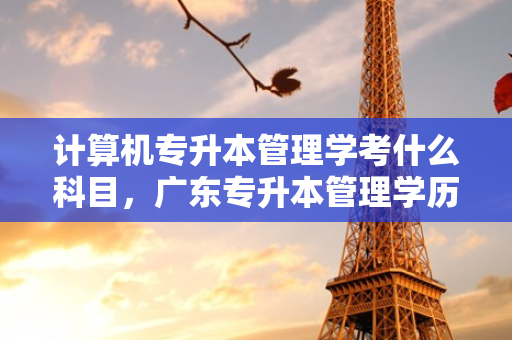 计算机专升本管理学考什么科目，广东专升本管理学历年真题
